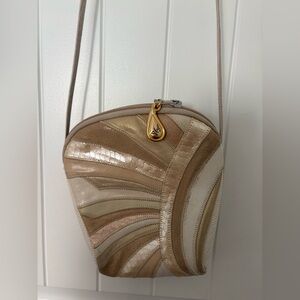 Vintage Sharif Shoulder Bag/Tote/Hobo Boho
Elegant Beige and Gold Women's Bag